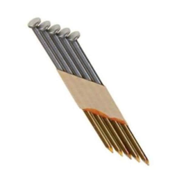 Collated Framing Nail, Steel, Bright Finish, 30 Degrees